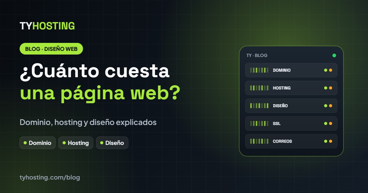 Cuánto cuesta una página web en Perú: qué pagas y por qué - Blog TyHosting